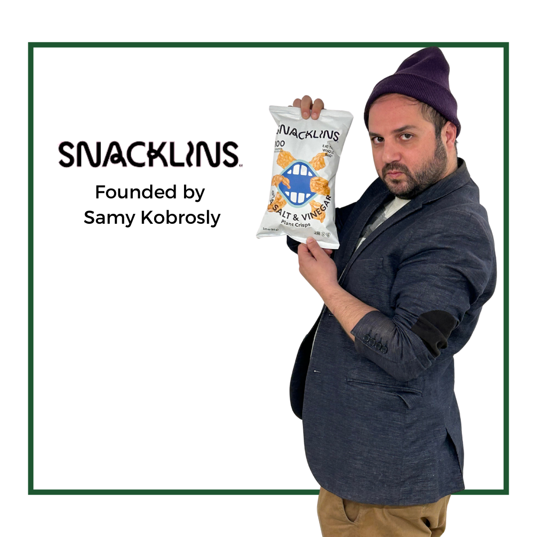 Samy K, Snacklins Founder 