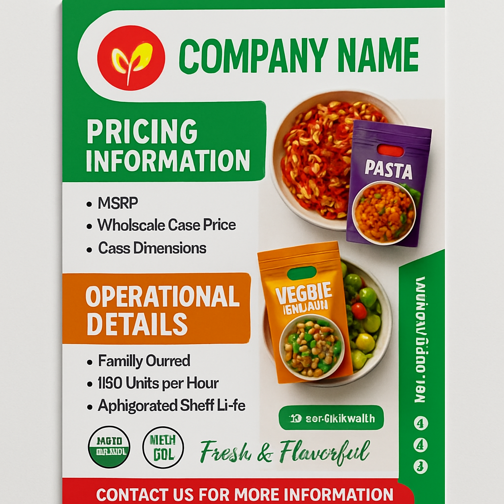 How to Create a Food Business Sell Sheet That Wins Buyers