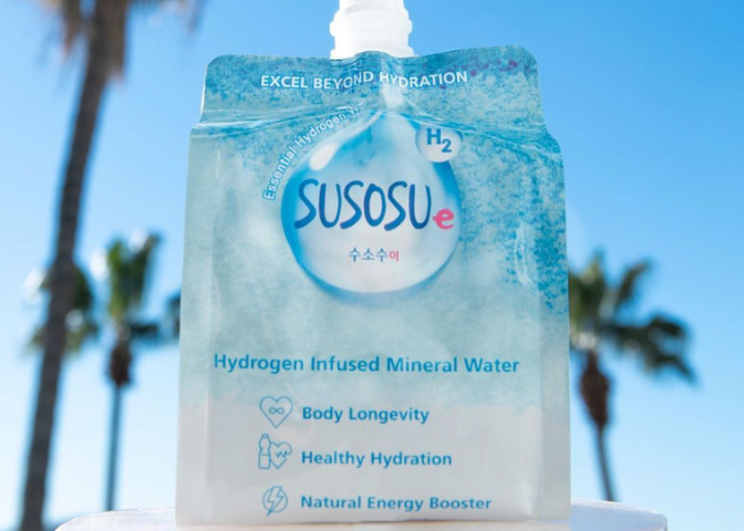 Susosu Hydrogen Water Goes Big: Now Available in UNFI Distribution