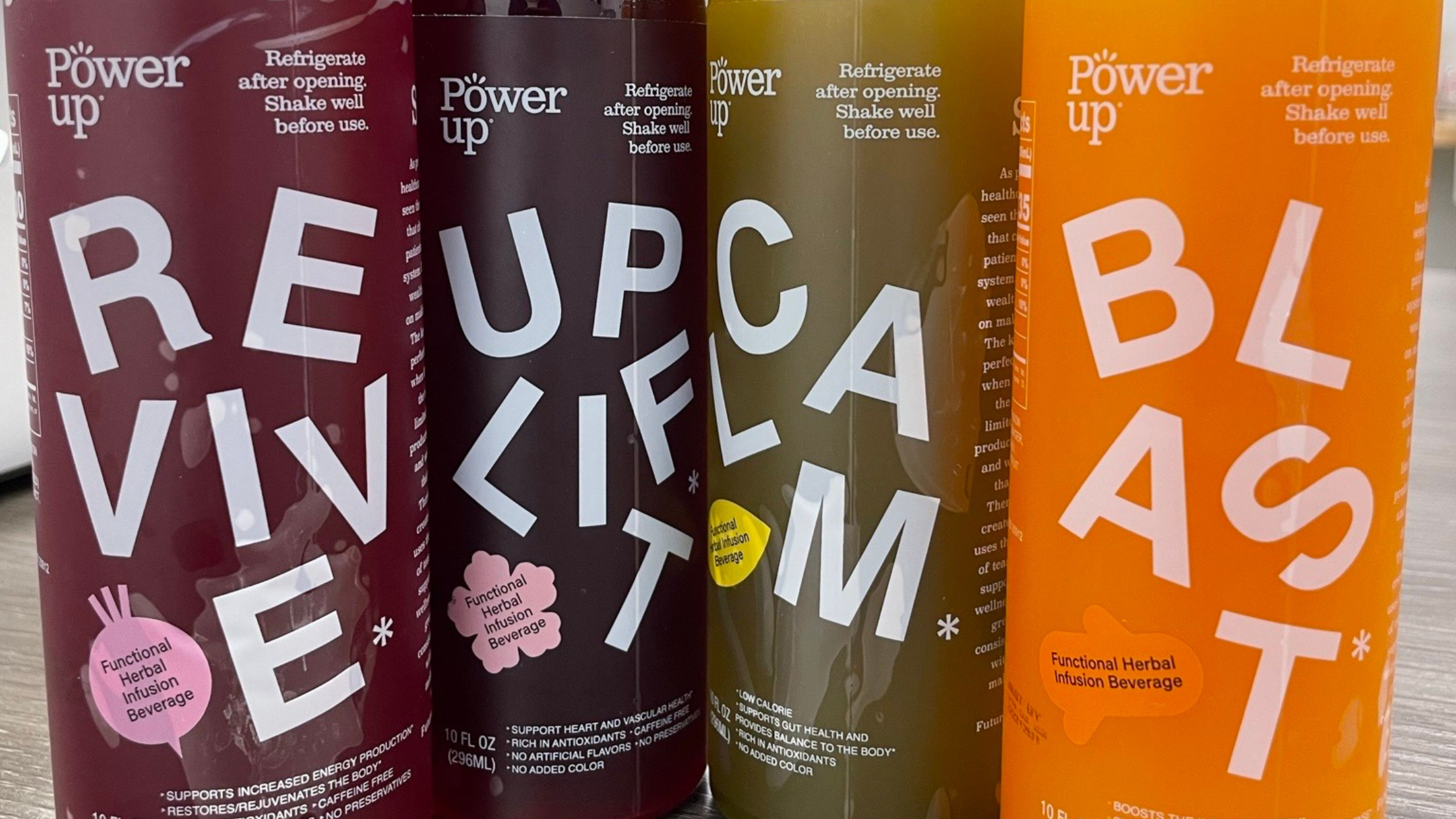 PowerUp: Elevating Your Daily Routine with Vibrant Herbal Infused Beverages