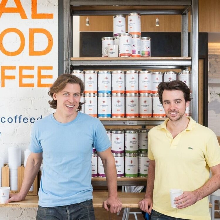 Compass Coffee Innovators Founders Food Beverage Michael and Harrison Local Business Washington DC Compressed.jpg