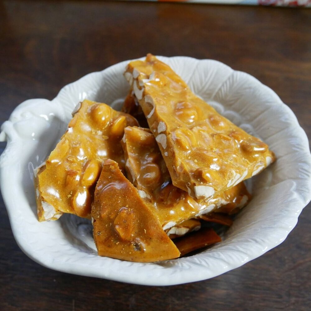 Ella May Confection’s Classic Peanut Brittle is a finalist in the 2020 Good Food Awards!
