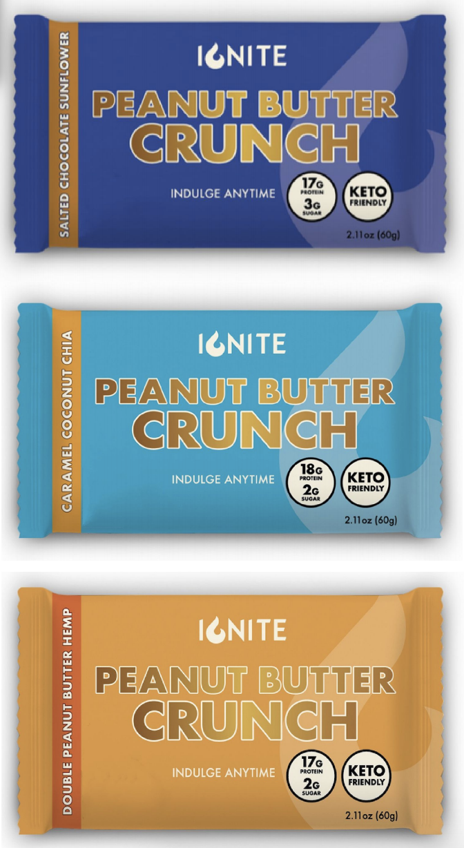 Ignite Bar rebrands with new packaging!
