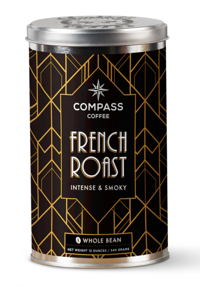 Vrai Bon Café! Compass Coffee Launches New French Roast Tins
