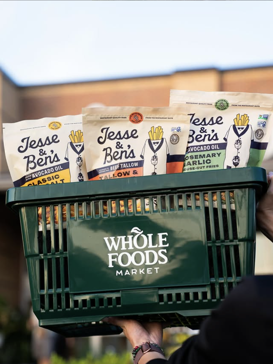 Jesse & Ben's Placement in Whole Foods