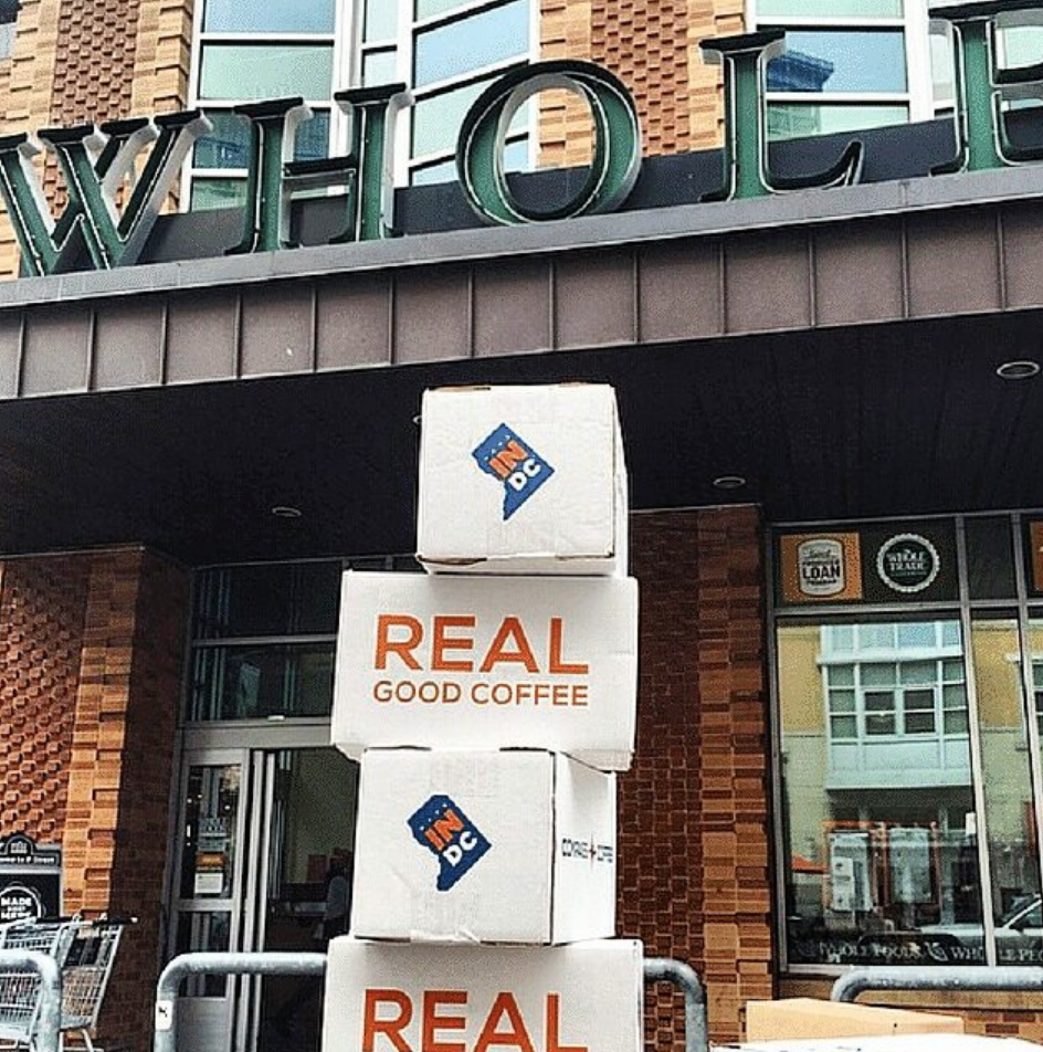 Compass Coffee at Whole Foods Market